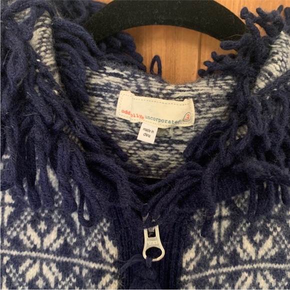 Odd Molly - Wool full zip hooded sweater - style 469 - Picture 4 of 5